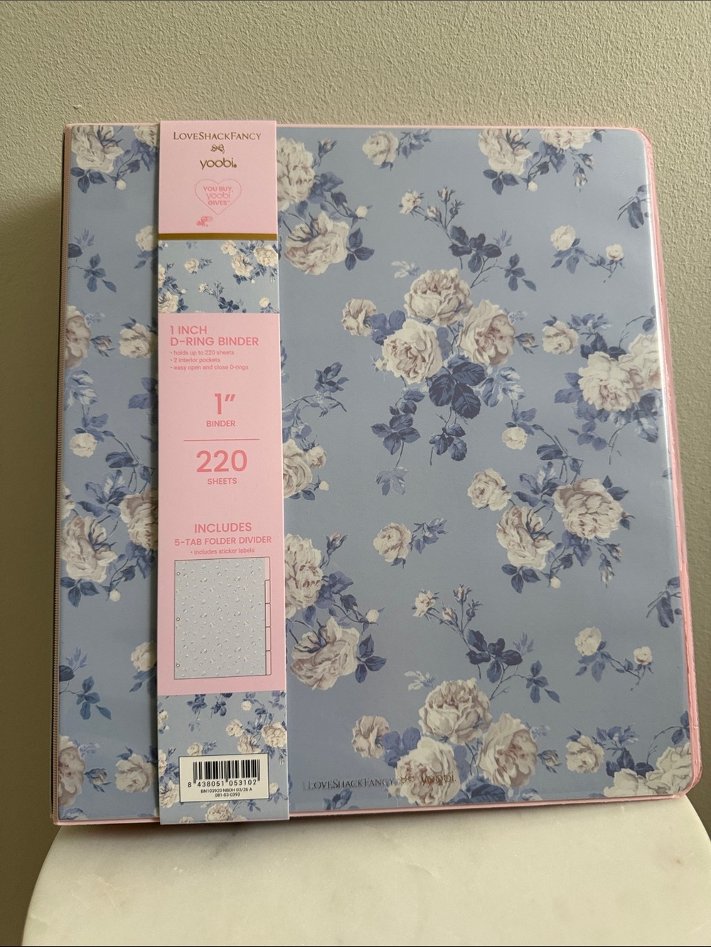 LoveShackFancy x Target Binder & Divider Set